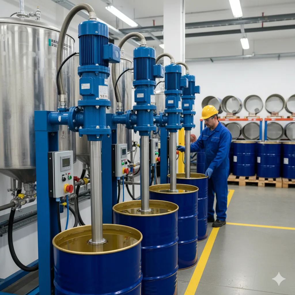 Barrel Unloading Pumps